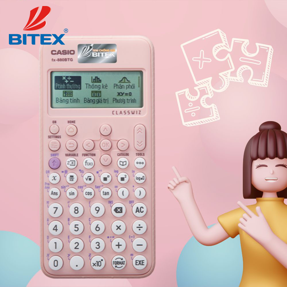 Máy tính Casio Fx-880BTG có giá dao động là 759.000Đ