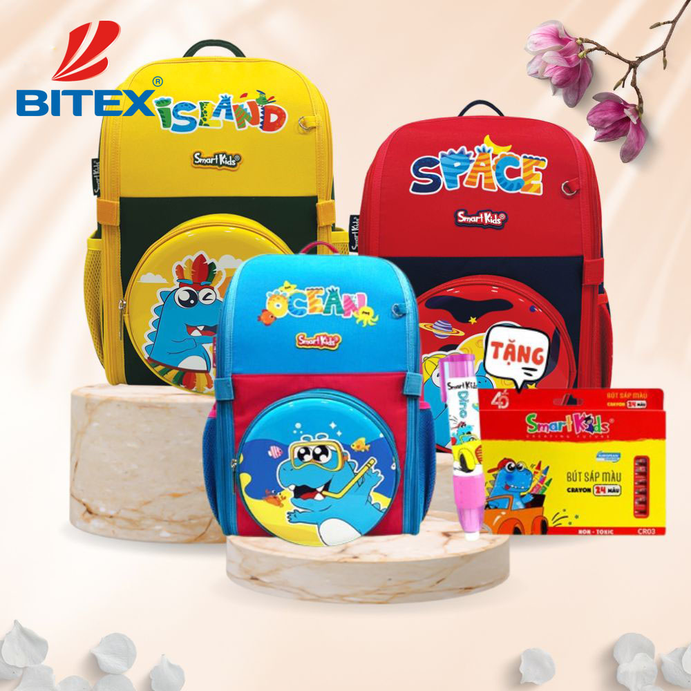 Mua ba lô chống gù Smartkids tại Bitex tặng kèm quà hấp dẫn 