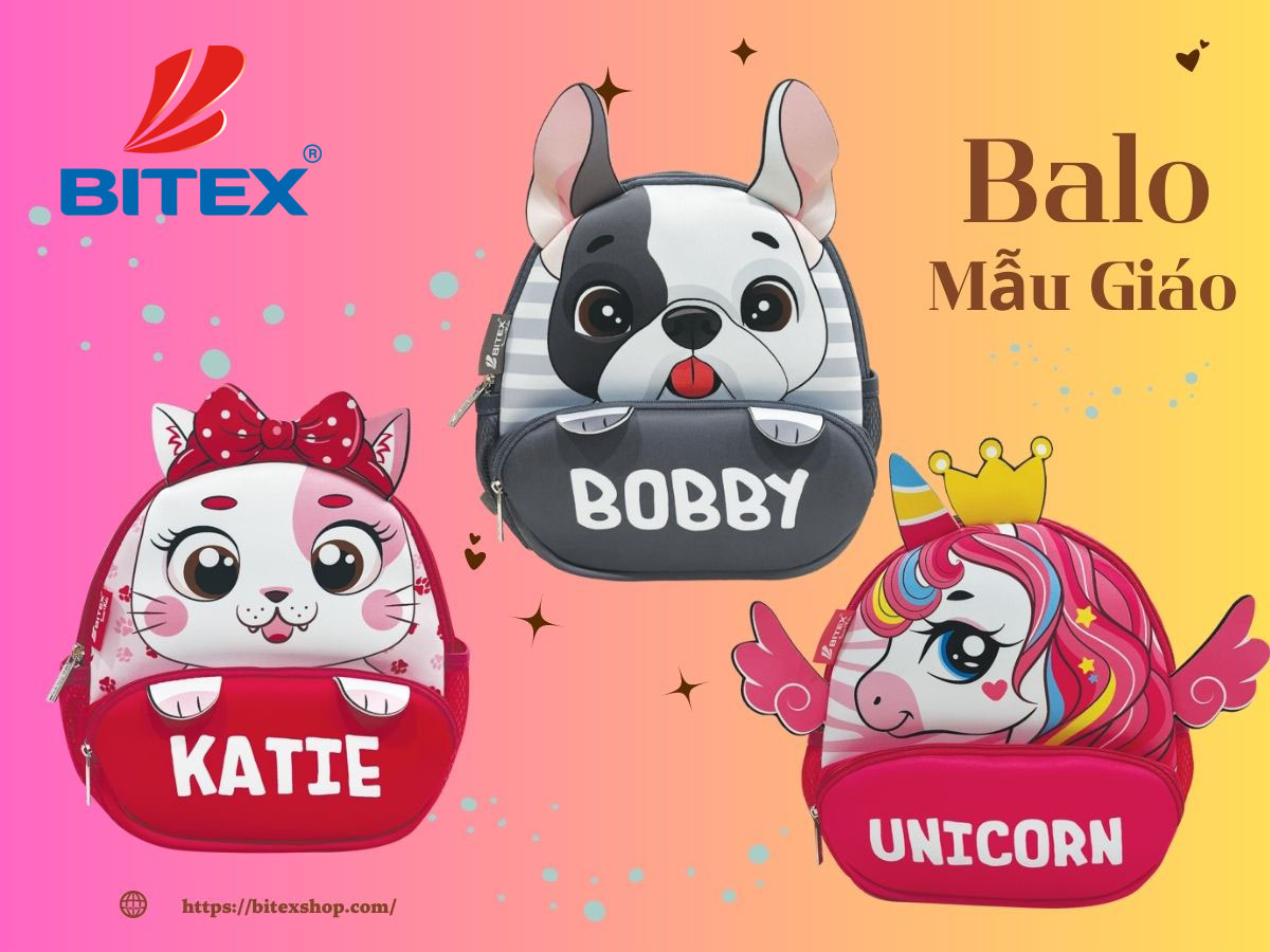 Khi chọn balo cho bé đi học mẫu giáo 
