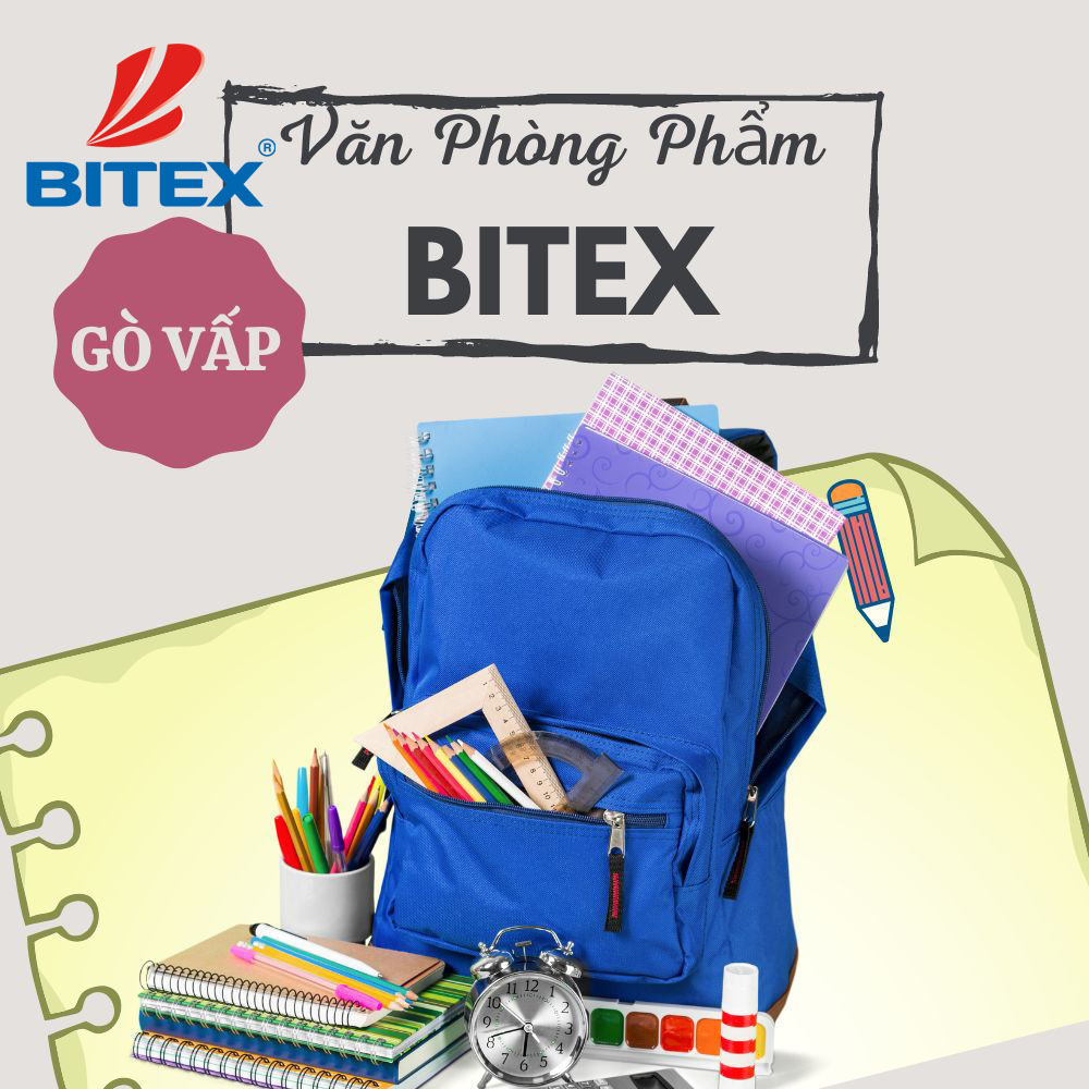 Văn phòng phẩm bút bi của bitex màu sắc đa dạng giá cả hợp lý 