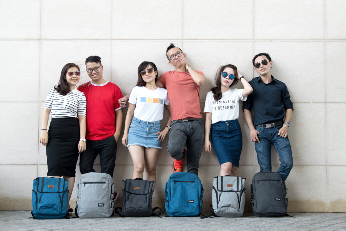 Ba lô B.Bag do BITEX sản xuất