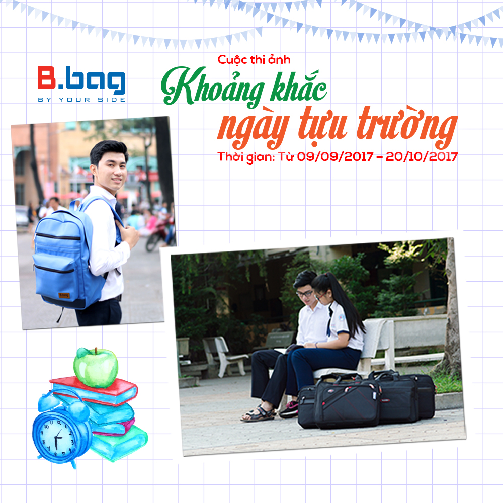 Ba lô B.Bag do BITEX sản xuất