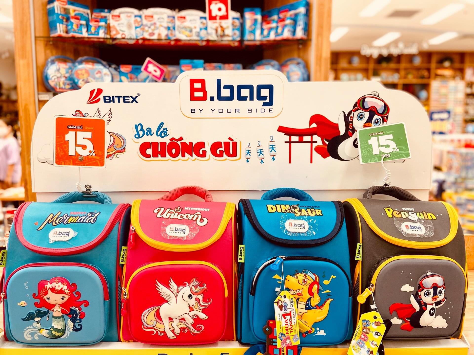 B.bag – thương hiệu balo chống gù Việt Nam chất lượng Nhật Bản