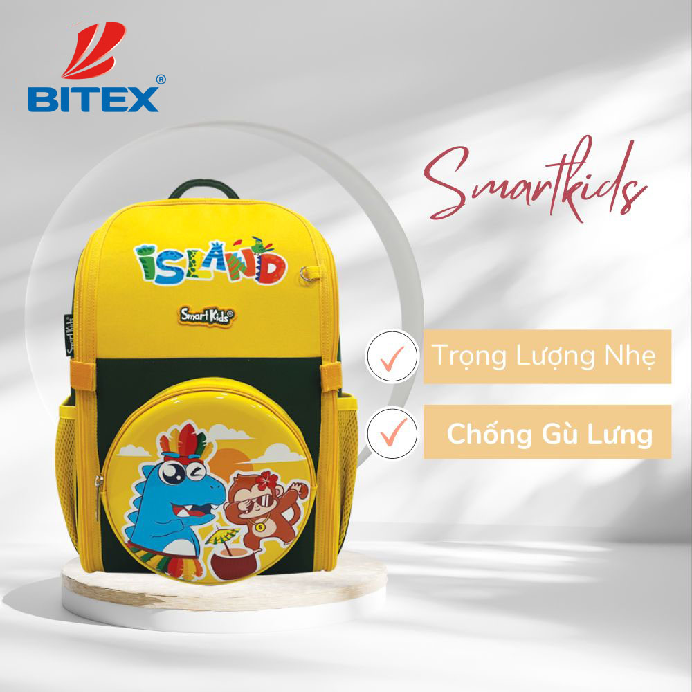 Ba lô chống gù Smartkids trọng lượng nhẹ chống gù lưng hiệu quả