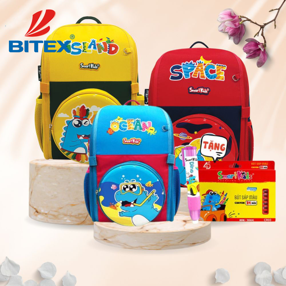 Mua ba lô chống gù Smartkids tại Bitex tặng kèm quà hấp dẫn