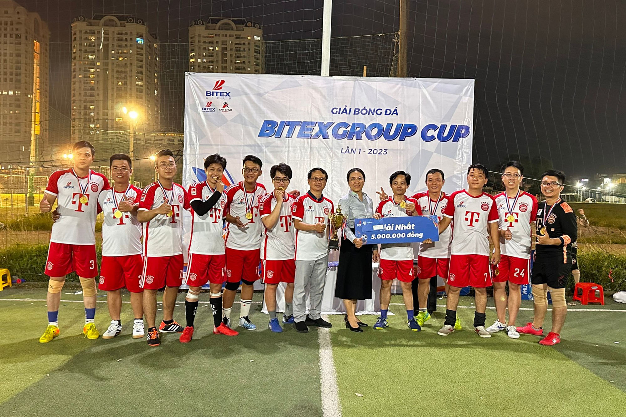 BITEX GROUP tổ chức giải bóng đá 
