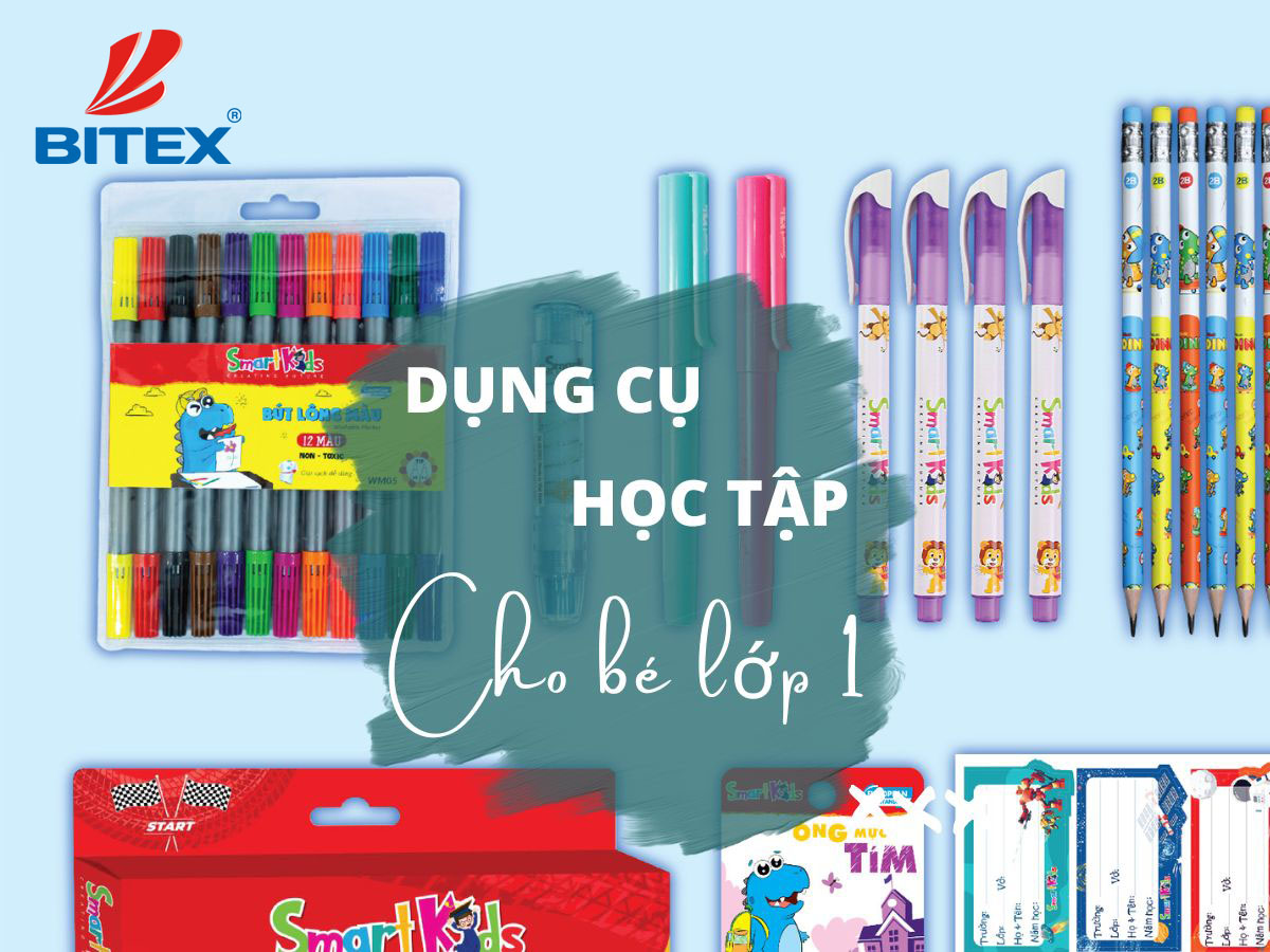 Sản phẩm giáo dục đột phá: Bộ dụng cụ học tập SmartKid cho bé lớp 1