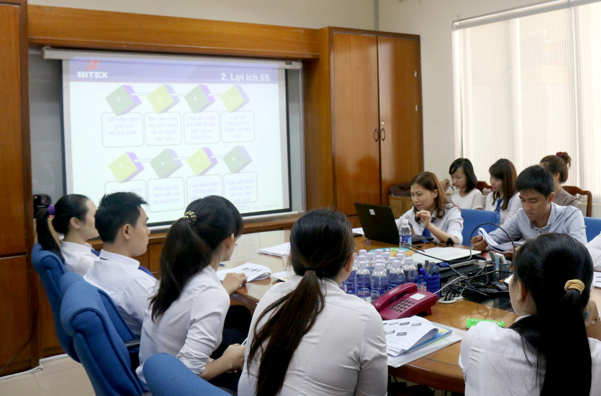 Lớp đào tạo 5S tại BITEX