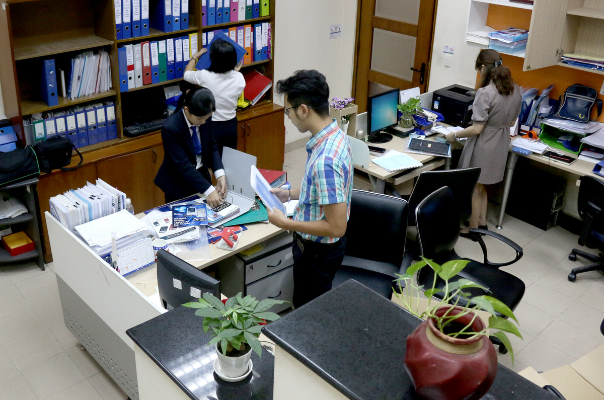 BITEX dọn dẹp phòng ban thực hiện 5S