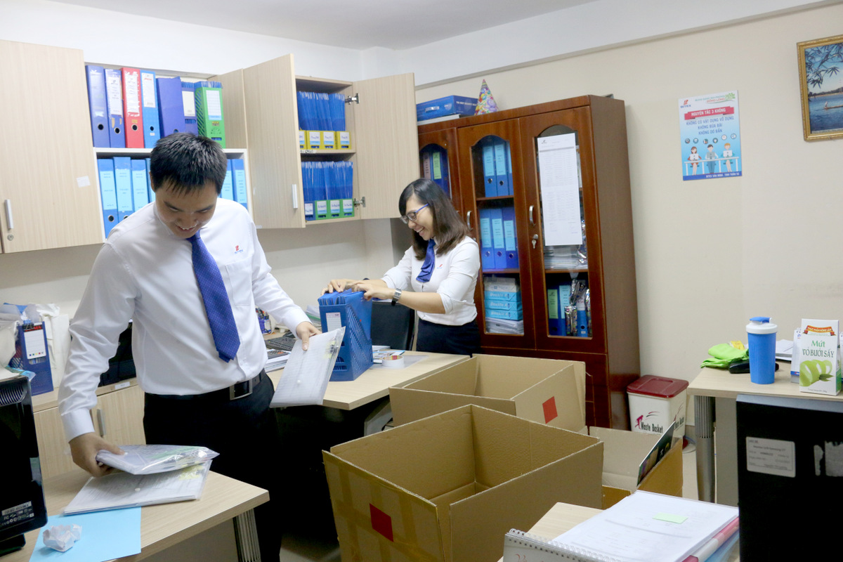 BITEX dọn dẹp phòng ban thực hiện 5S