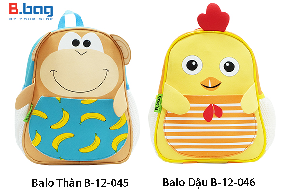 “Tan chảy” với BST cặp, balo mẫu giáo 12 con giáp siêu đáng yêu