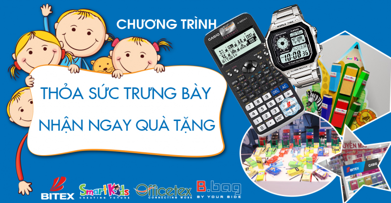 BITEX triển khai Chương trình: “Thỏa sức trưng bày – Nhận ngay quà tặng”