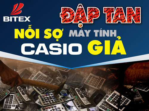 5 mẹo hay để mua máy tính Casio thật.