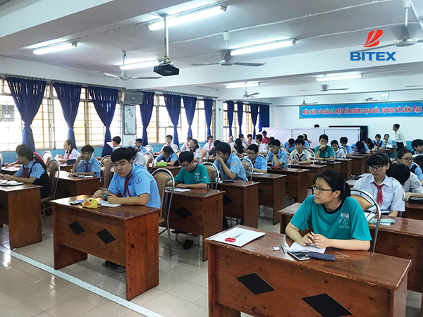 BITEX đồng hành cùng cuộc thi giải toán máy tính cầm tay quận 4 và quận 10 (TP.HCM)
