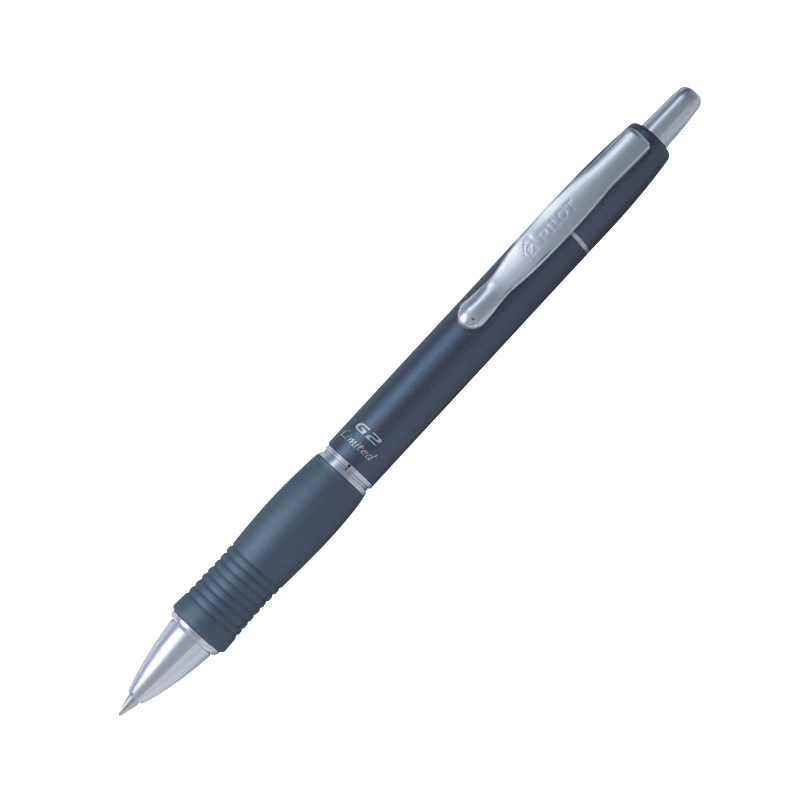 Bút ký G-2 Limited mực đen (Thân Metallic Grey) BL-G2L-7-BL-MGY