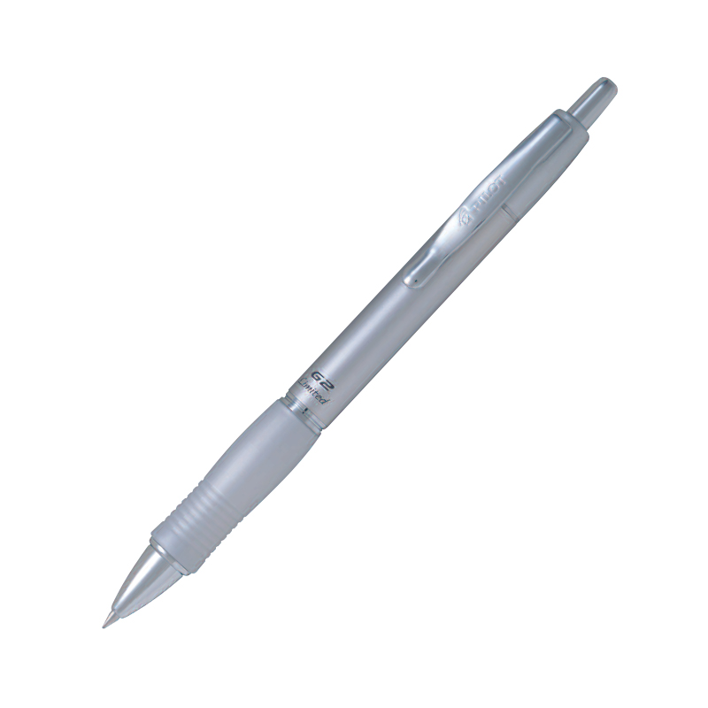 Bút ký G-2 Limited mực đen (Thân Silver) BL-G2L-7-BL-SI