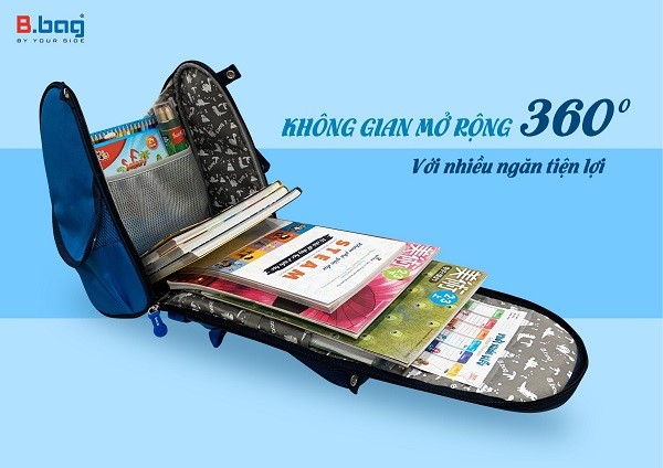 Những đặc điểm tạo nên lợi ích ưu việt của balo chống gù B.bag