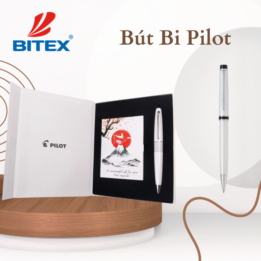 Bút bi cao cấp GRANCE BGRC-5SR-BLS-L viết êm mực chảy đều