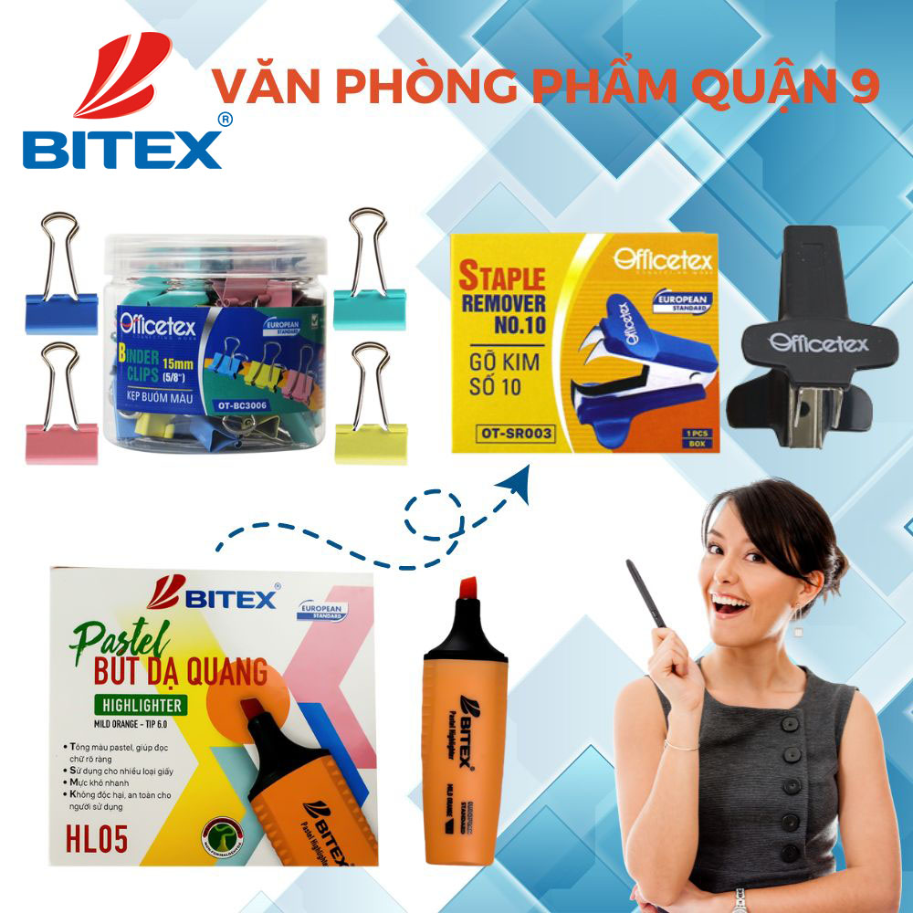 Khách hàng chọn Bitex nhà cung cấp văn phòng phẩm uy tín Quận 9