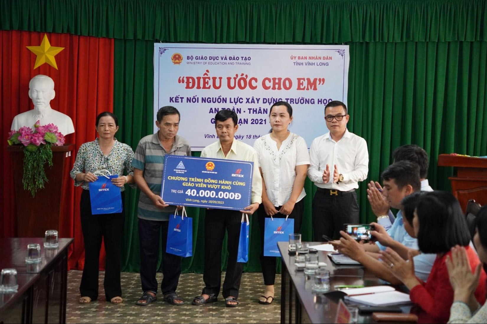 BITEX đồng hành cùng sứ mệnh chia sẻ khó khăn cùng giáo viên