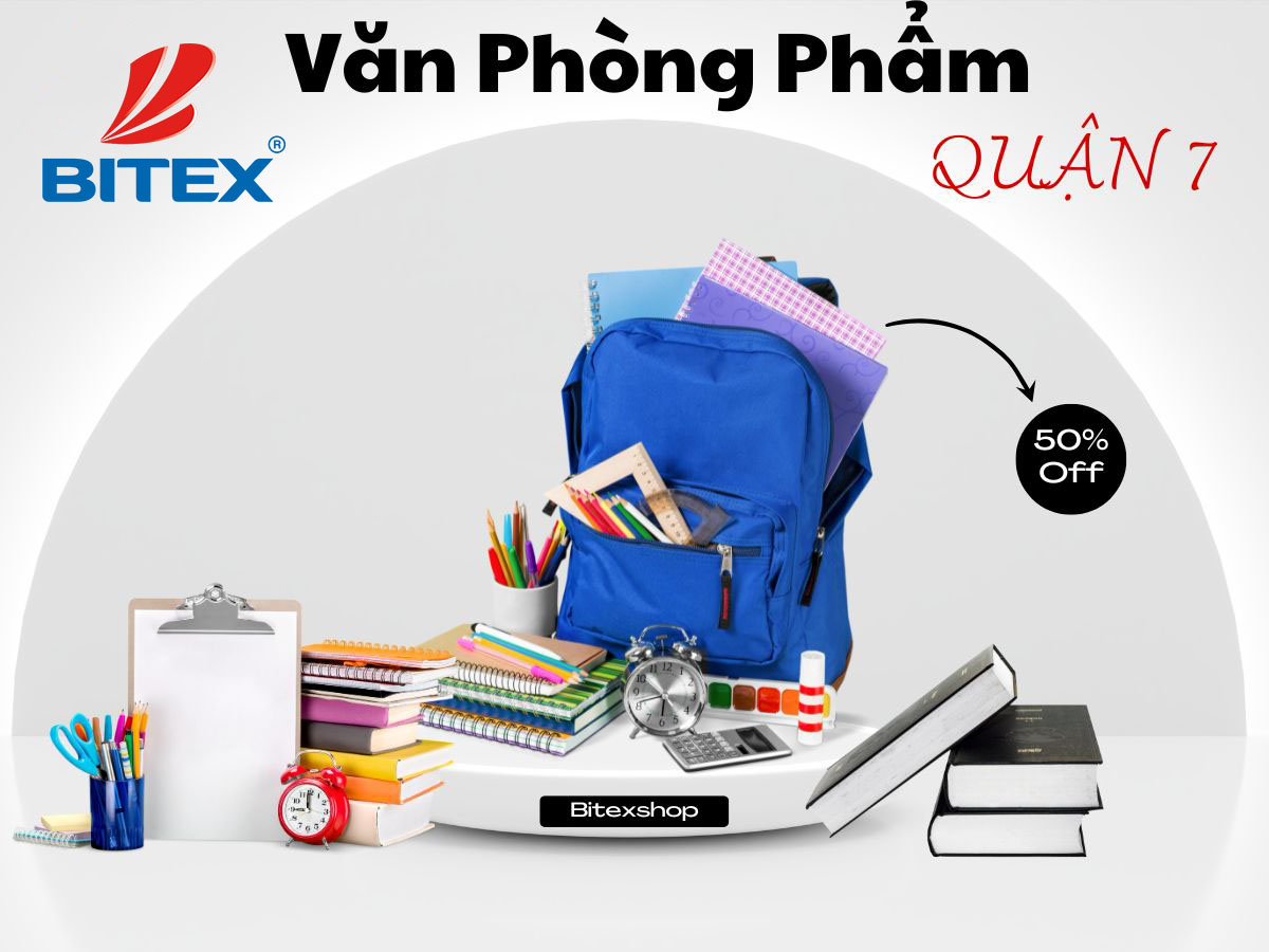 Địa chỉ mua văn phòng phẩm Quận 7 - Chất lượng đảm bảo, giá cả hợp lý