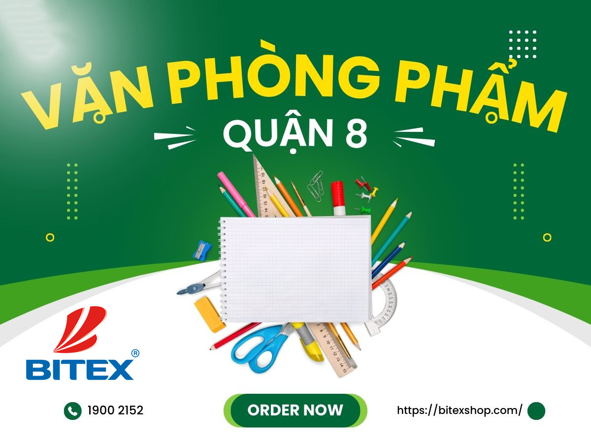 Văn phòng phẩm Quận 8: Nơi đáng tin cậy cho nhu cầu mua sắm hàng ngày