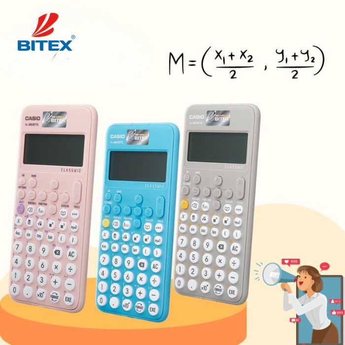 Bitex cung cấp máy tính Casio đa mẫu mã giá cạnh tranh