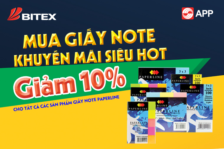 Sau OFFICETEX, giờ đến APP tiếp tục khuyến mãi, “thánh” mê giấy note còn chờ đợi gì?