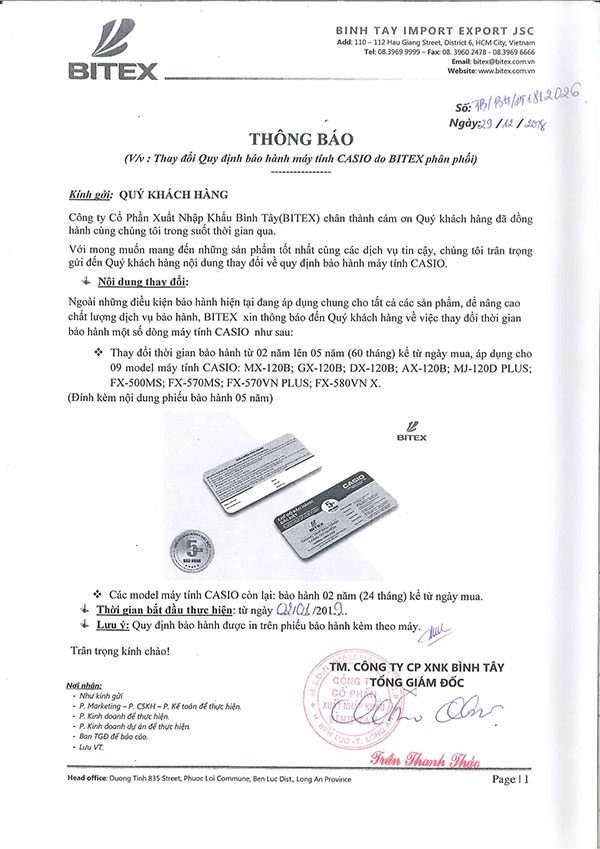 bitex-thong-bao-thay-doi-phieu-bao-hanh-may-tinh-casio-len-5-nam
