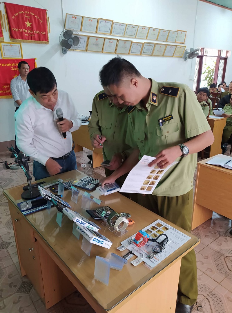 Phân phối độc quyền Casio tham dự Tập huấn, trao đổi nghiệp vụ về công tác chống hàng giả tại Đắk Lắk