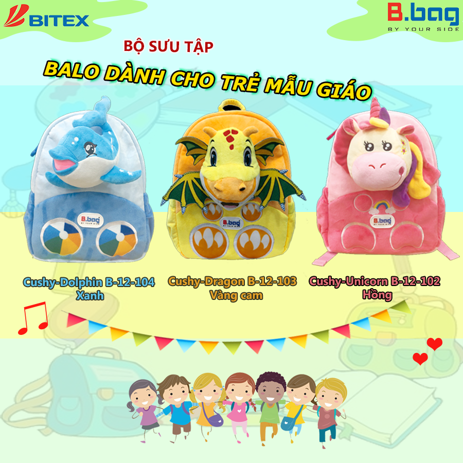 Những mẫu balo mẫu giáo B.bag đáng yêu dành cho bé