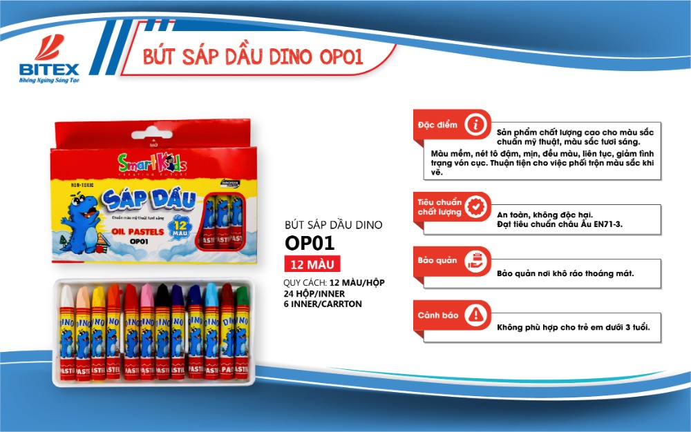 Ngẫu hứng sáng tạo cùng bút lông màu và bút sáp dầu Smartkids