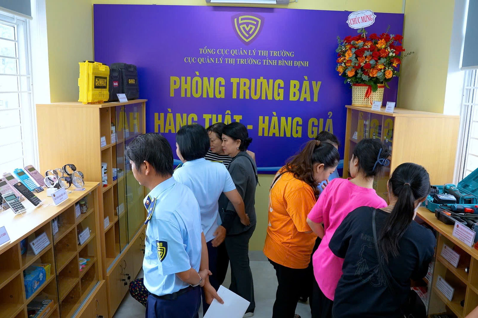 BITEX Group đồng hành cùng Cục Quản lý Thị trường tỉnh Bình Định khai trương Phòng trưng bày 