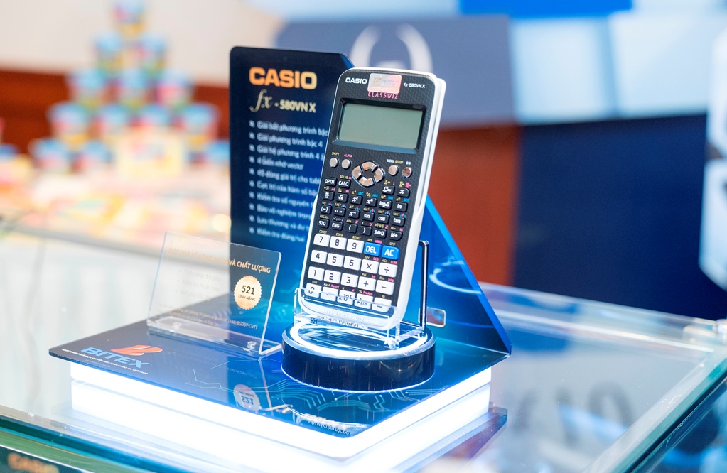 Casio FX-580VN X đột phá về công nghệ và chất lượng
